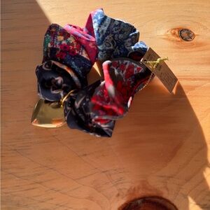 NATURAL LIFE Multicolor Floral Hair Scrunchies